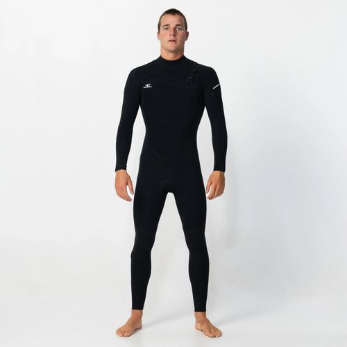 O'Neill Men's Reactor 4/3mm GBS Steamer Chest Zip - Black
