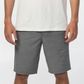 O'Neill Portola Slub Check 20" Hybrid Short - Gargoyle