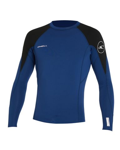 O'Neill Reactor II Long Sleeve Crew Top 1.5mm - Marine/Black/Black