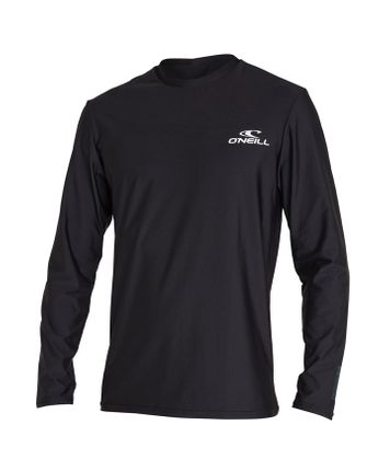 O'Neill Reactor Long Sleeve UV Rash Tee - Black