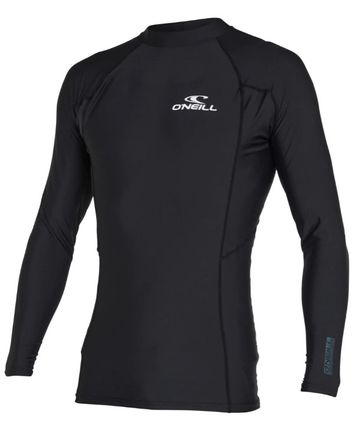 O'Neill Reactor UV Long Sleeve Rash Vest - Black