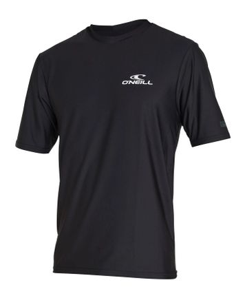 O'Neill Reactor UV Short Sleeve Rash Vest - Black