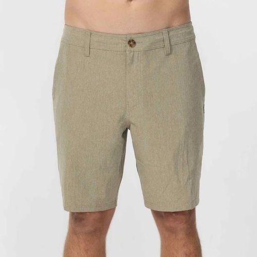 O'Neill Reserve Heather 21" Hybrid Short - Heather Khaki
