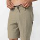 O'neill Reserve Heather 21" Hybrid Short - Heather Khaki