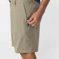O'neill Reserve Heather 21" Hybrid Short - Heather Khaki
