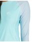 O'Neill  Salina Women's Long Sleeve UV Surf Tee - Aqua/Fog