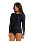 O'Neill Salina Long Sleeve UV Rash Vest - Black Night Jungle