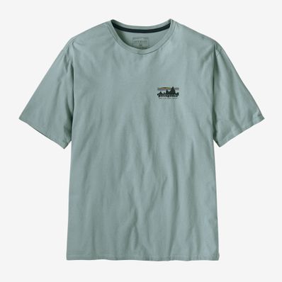 Patagonia '73 Skyline Organic T-Shirt - Thermal Blue