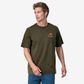 Patagonia Take  Stand Responsibilit-Tee - Bayou Badge:Basin Green