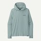 Patagonia Tropic Comfort Natural Graphic Sun Hoody - Casting Logo: Thermal Blue 