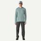 Patagonia Tropic Comfort Natural Graphic Sun Hoody - Casting Logo: Thermal Blue 