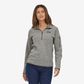 Patagonia Women's Better Sweater 1/4 Zip Fleece - Birch White