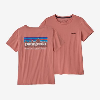 Patagonia Women's P-6 Mission Organic T-Shirt - Sunfade Pink