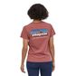 Patagonia Women's P-6 Mission Organic T-Shirt - Rosehip