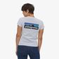 Patagonia Women's P-6 Responsibiliti Tee - White