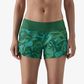 Patagonia Women's Stretch Hydropeak Surf Short - Cliffs and Waves: Conifer Green