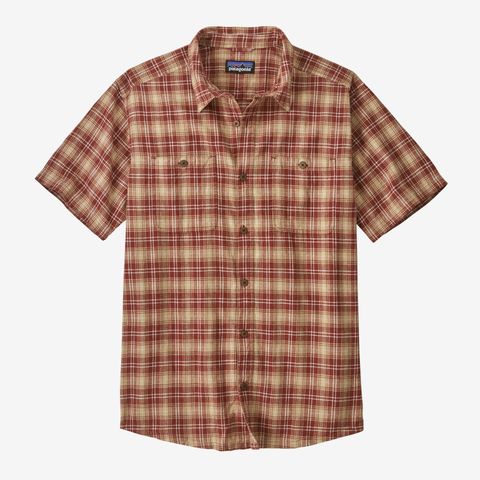 Patagonia Back Step Shirt - Beyond Horizons: Mangrove Red