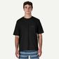 Patagonia Boardshort Logo Pocket Responsibili-Tee: Ink Black