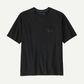 Patagonia Boardshort Logo Pocket Responsibili-Tee: Ink Black