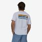 Patagonia Boardshort Logo Pocket Responsibili-Tee - White