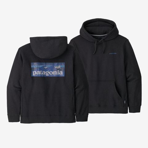 Patagonia Boardshort Logo Uprisal Hoody - Ink Black