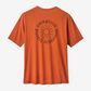 Patagonia Capilene Cool Daily Graphic Shirt - Lands Spoke Stencil: Redtail Rust X-Dye