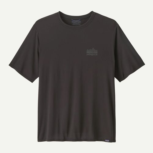 Patagonia Capilene Cool Daily Graphic Shirt - Strataspire Black