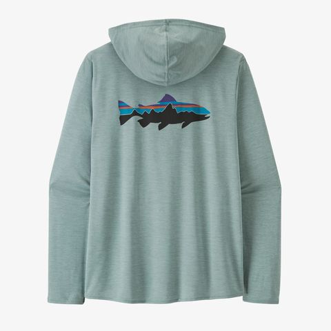 Patagonia Capilene Cool Daily Hoody - Fitz Roy Trout: Thermal Blue X-Dye