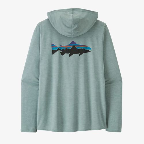 Patagonia Capilene Cool Daily Hoody -&nbsp;Fitz Roy Trout: Thermal Blue X-Dye