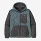 Patagonia Diamond Quilted Bomber Hoody - Nouveau Green