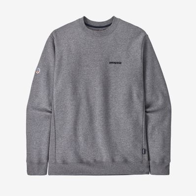 Patagonia Fitz Roy Icon Crew - Gravel Heather