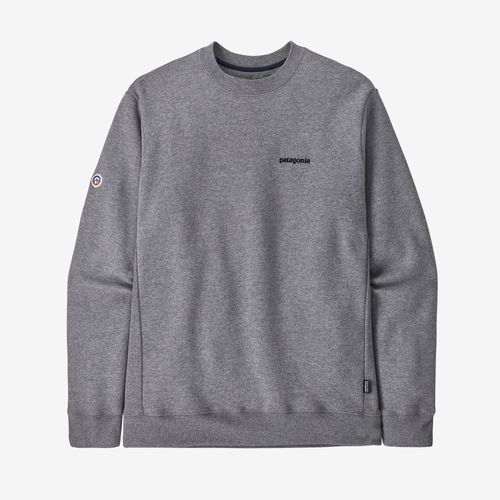 Patagonia Fitz Roy Icon Crew - Gravel Heather