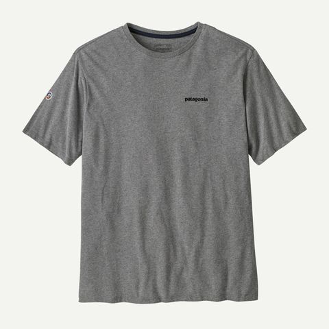Patagonia Fitz Roy Icon Responsibili-Tee® - Gravel Heather