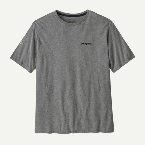 Patagonia Fitz Roy Icon Responsibili-Tee&reg; - Gravel Heather