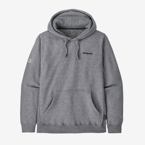 Patagonia Fitz Roy Icon Uprisal Hoody - Gravel Heather