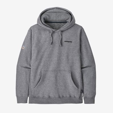 Patagonia Fitz Roy Icon Uprisal Hoody - Gravel Heather