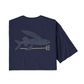 Patagonia Flying Fish Organic T-Shirt- Classic Navy