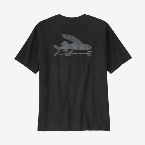 Patagonia Flying Fish Responsibili-Tee: Ink Black