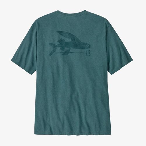 Patagonia Flying Fish&nbsp;Responsibili-Tee - Sea Spray:Tidal Teal