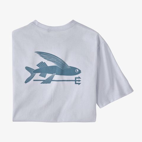 Patagonia Flying Fish Responsibili-Tee - White