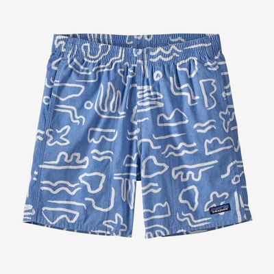 Patagonia Funhoggers™ Shorts - 6" - Channel Islands: Vessel Blue