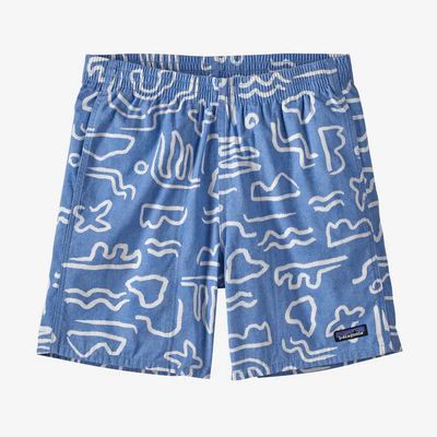 Patagonia Funhoggers&trade; Shorts - 6" - Channel Islands: Vessel Blue