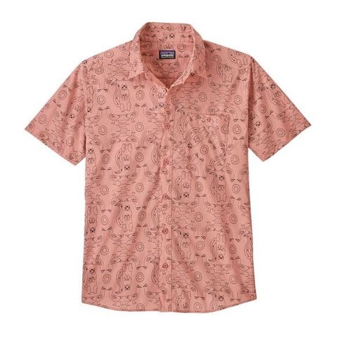 Patagonia Go To Shirt - Sunfade Pink