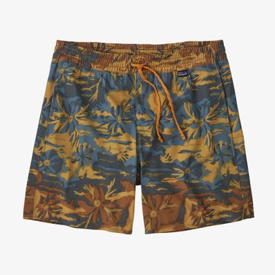 Patagonia Hydropeak Volley Shorts 16" - Cliffs and Coves:Pufferfish Gold