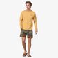 Patagonia Hydropeak Volley Shorts 16" - Cliffs and Coves:Pufferfish Gold