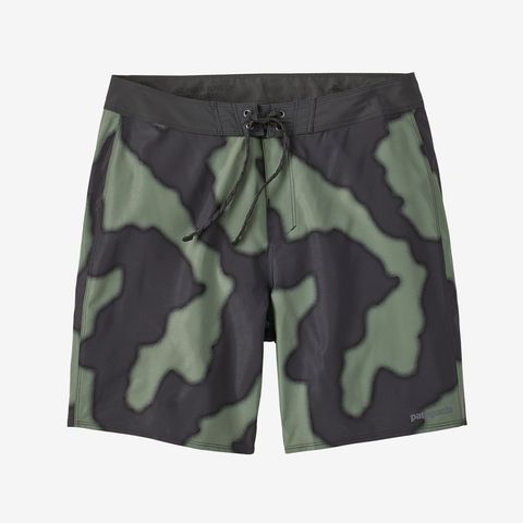 Patagonia Hydropeak Boardshorts 18" - Clouds/Hemlock Green