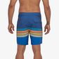 Patagonia Hydropeak Boardshorts 18" - Santa Cruz Stripe/ Superior Blue 