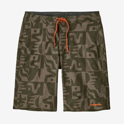 Patagonia Hydropeak Boardshorts 21" - Mother Tree: Basin Green