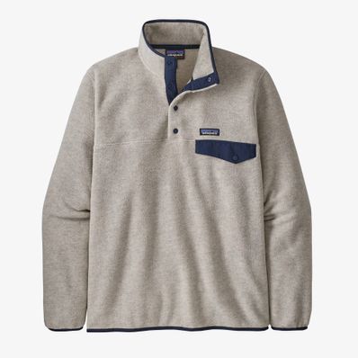 Patagonia Lightweight Synchilla SnapT Pullover - Oatmeal Heather