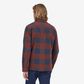 Patagonia Long-Sleeved Organic Cotton Midweight Fjord Flannel Shirt - Smolder Blue